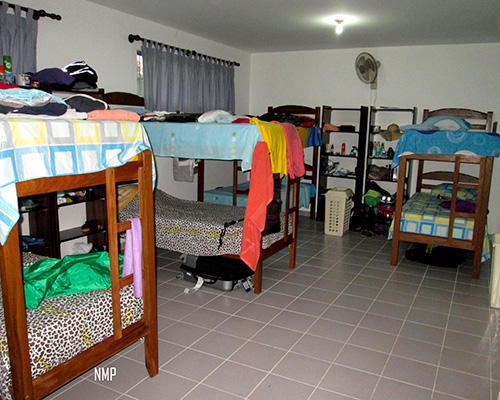 inside a casa in Bolivia